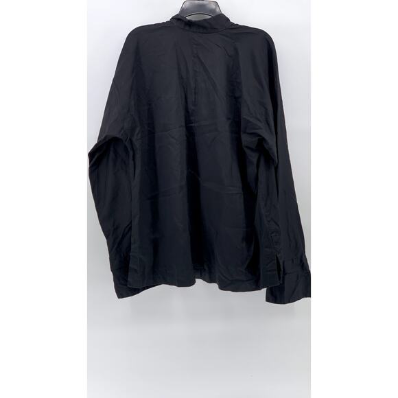 DADI Men's Black Button-Up Long Sleeve Casual Shirt SZ XL - Picture 2 of 8